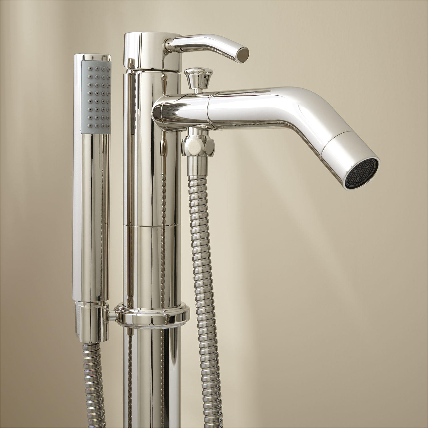 caol freestanding tub faucet with hand shower