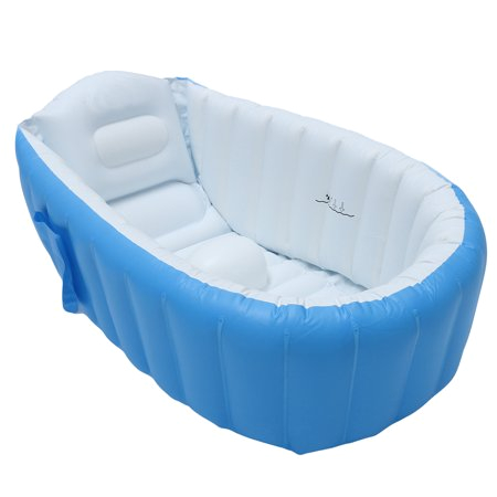 Best Inflatable Baby Bathtub for Travel Baby Kids toddler Inflatable Bathtub Newborn Thick Bath