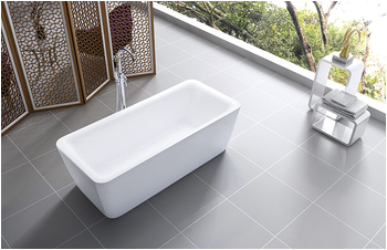 Baolong rectangle freestanding bathtub use good