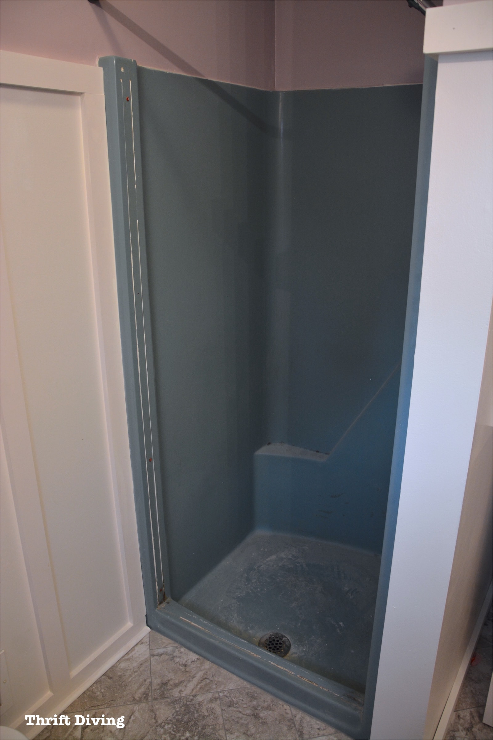 Can Bathtubs Be Painted Diy Shower and Tub Refinishing I Painted My Old 1970 S Shower