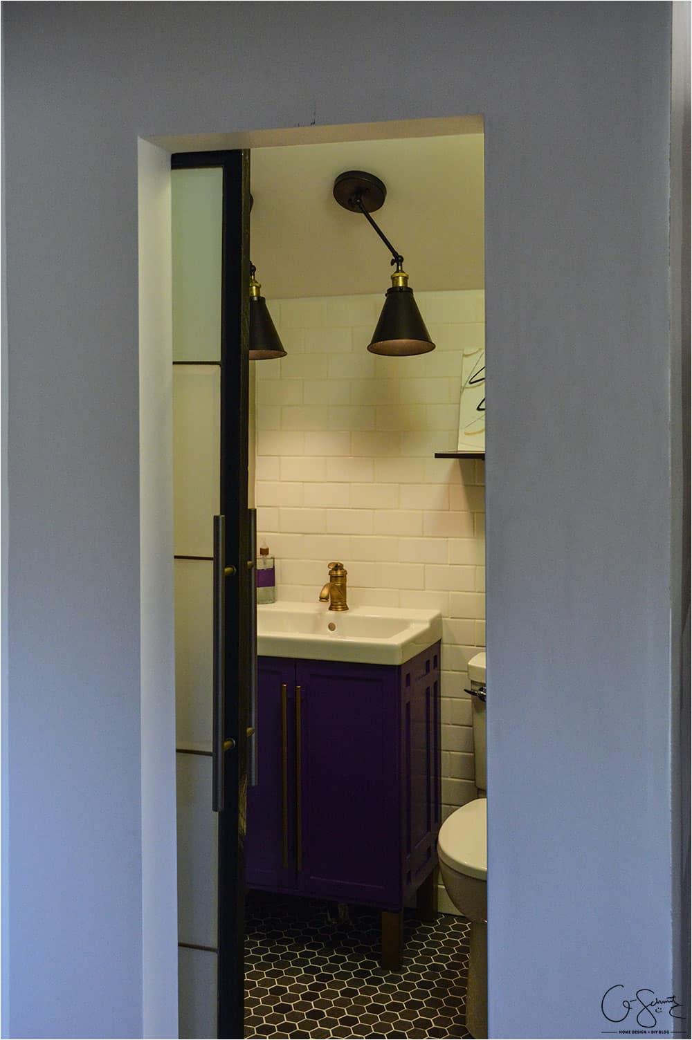 can i use a barn door for a bathroom