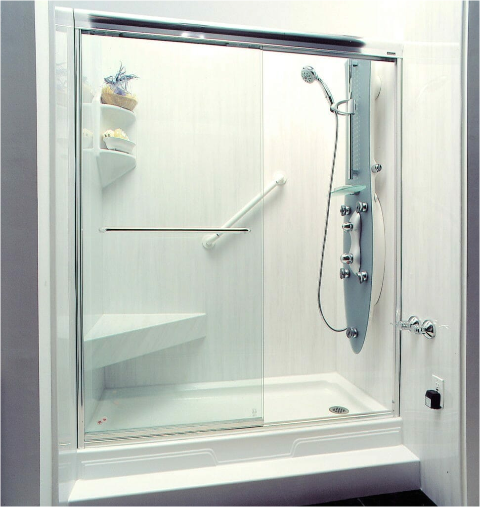 how to clean acrylic shower wall surround