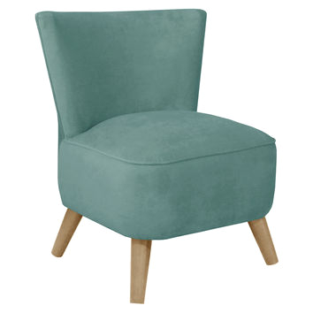 velvet accent chair