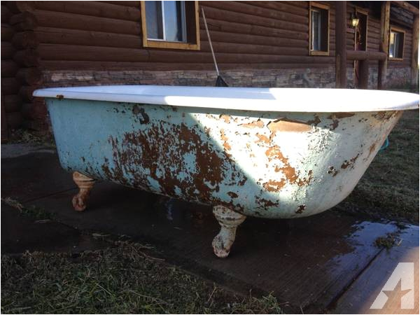 antique clawfoot tub 6ft 999
