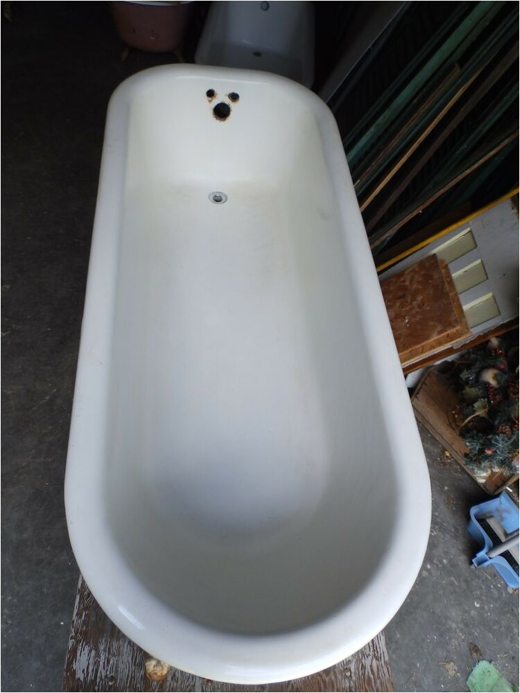 Claw Foot Bath Ebay Antique 6 Ft Cast Iron White Porcelain Claw Foot Bath Tub