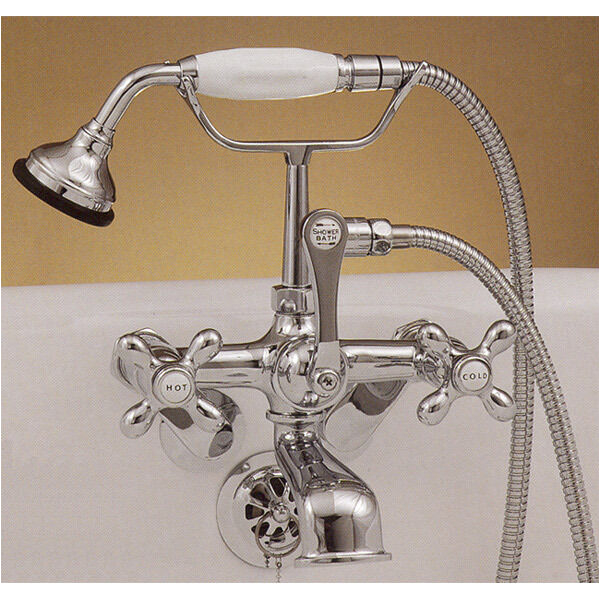 Claw Foot Bathtub Faucet Strom Plumbing English Clawfoot Handshower Tub Faucet