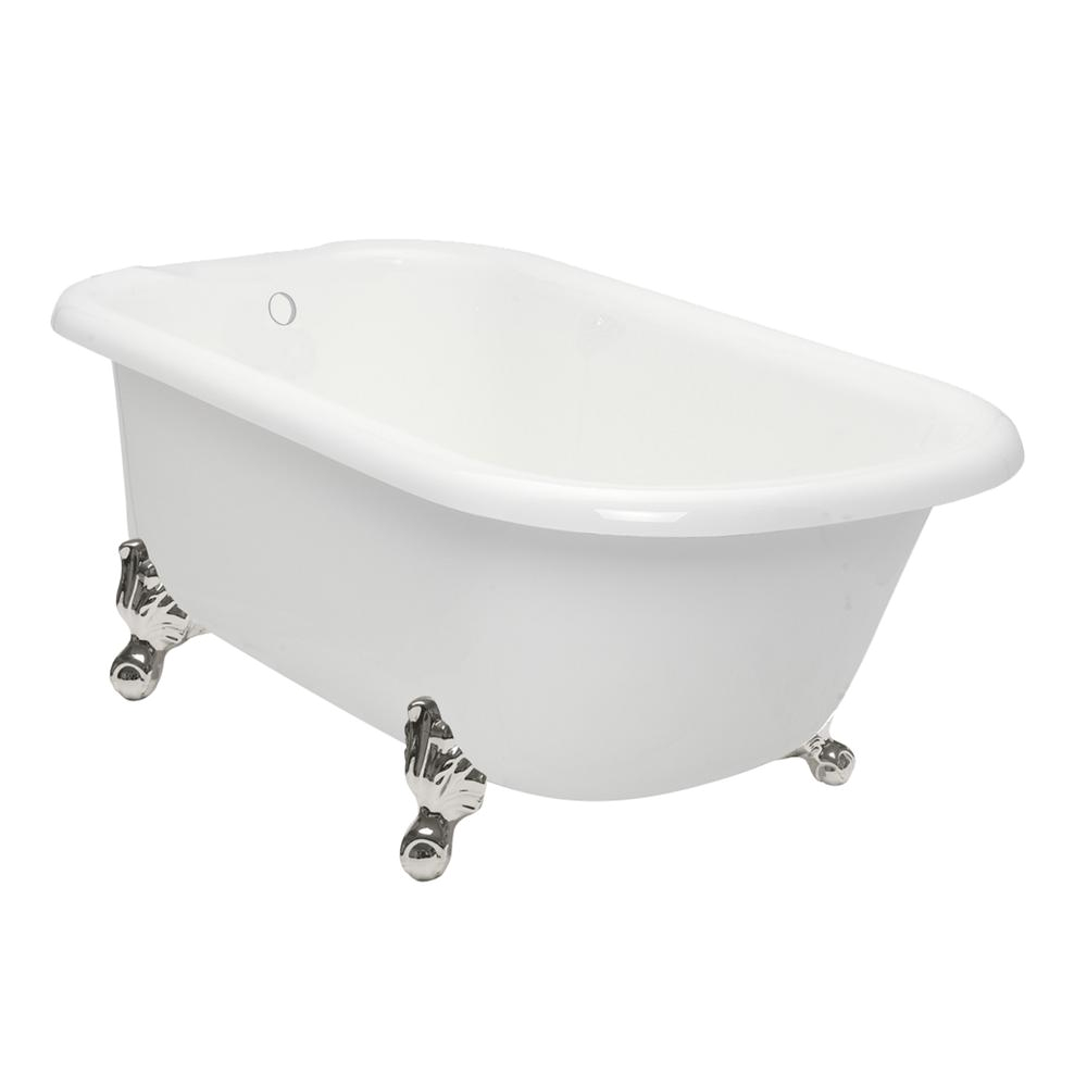 Clawfoot Bathtub 60 American Bath Factory 60 In Acrastone Acrylic Classic