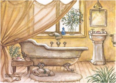 Clawfoot Bathtub Art soaps
