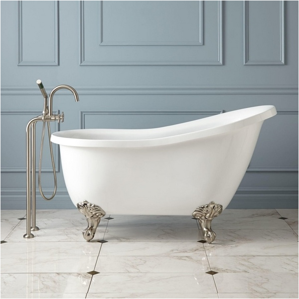 clawfoot tub faucet bathroom design ideas