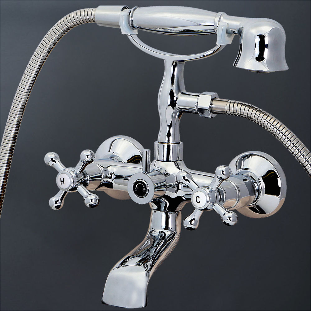 Clawfoot Bathtub Fixtures Polished Chrome Clawfoot Bathtub Tub Faucet W Hand Shower