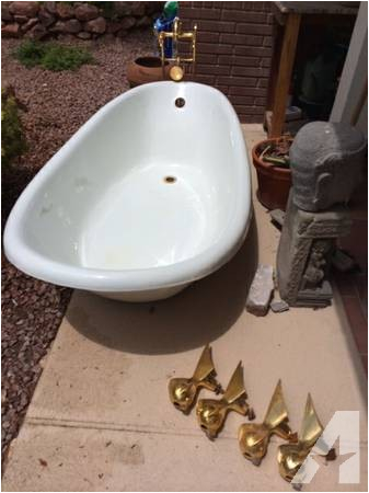 vintage kohler clawfoot bathtub 2500