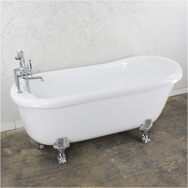 jetted clawfoot tub