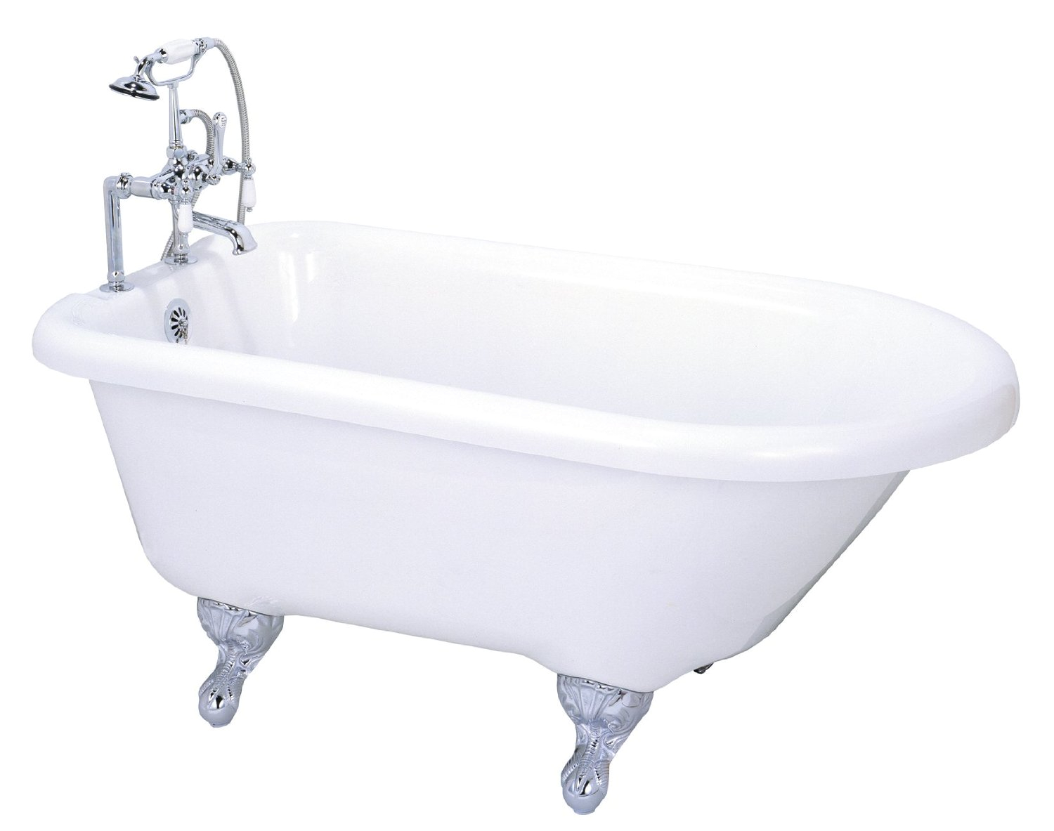 bring a vintage style for your bathroom with clawfoot tub dimensions