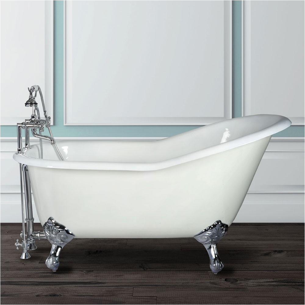 bring a vintage style for your bathroom with clawfoot tub dimensions