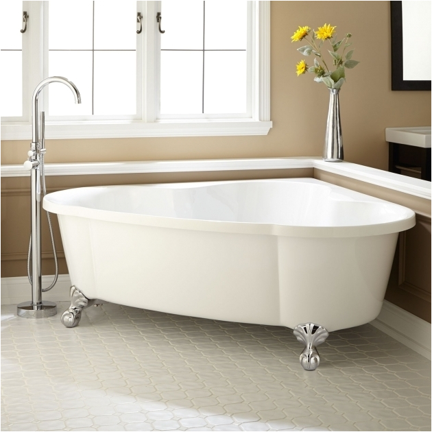 clawfoot tub dimensions