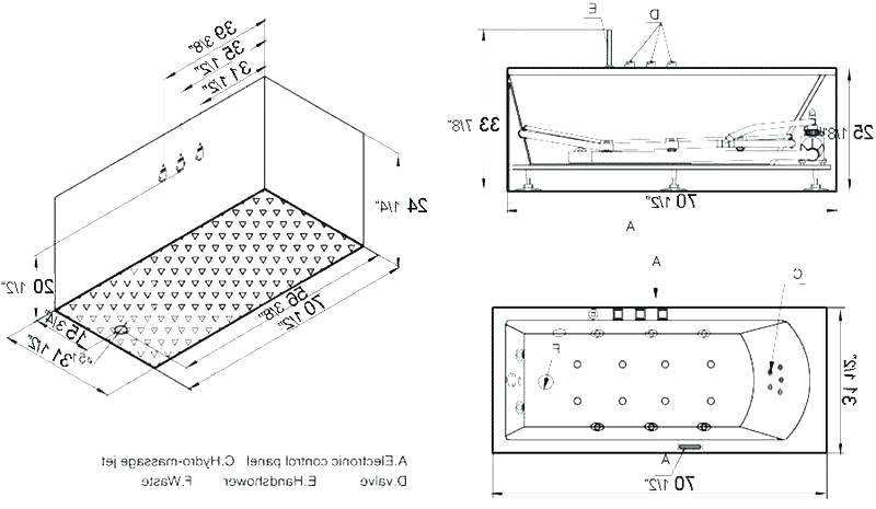 Clawfoot Tub Length Clawfoot Tub Sizes – Malotraktory