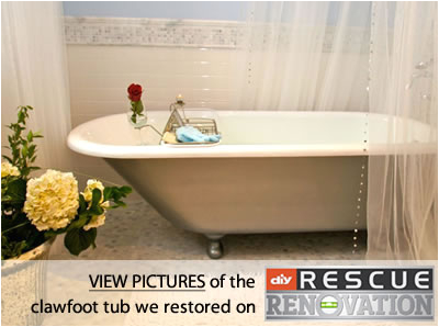 clawfoot bathtub refinishing