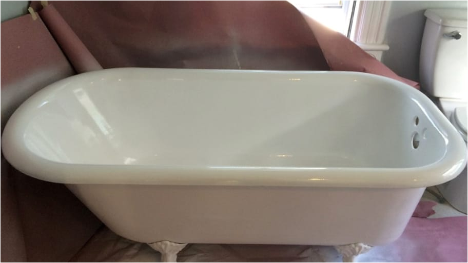 cost to refinish a clawfoot tub
