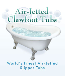 clawfoot tub selection