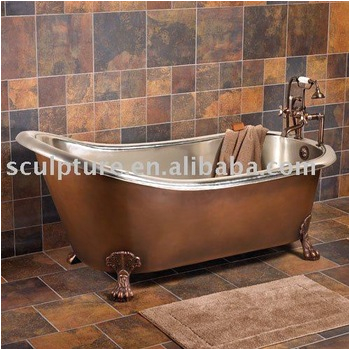 Hotel Decoration hand made copper bathtub