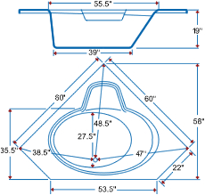 Corner Bathtubs Dimensions Corner Bathtubs Dimensions