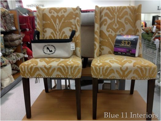 Cynthia Rowley Blue Accent Chair Saw these at Cynthia Rowley Chairs at Tjs Marshalls Home