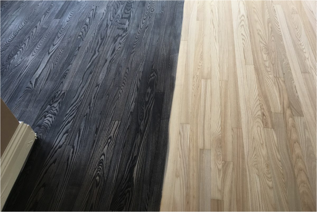 Dark Gray Stained Wood Floors Wood Floor Staining Advice Ultimate Floor Sanding