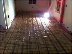 apply concrete flooring radiant heat