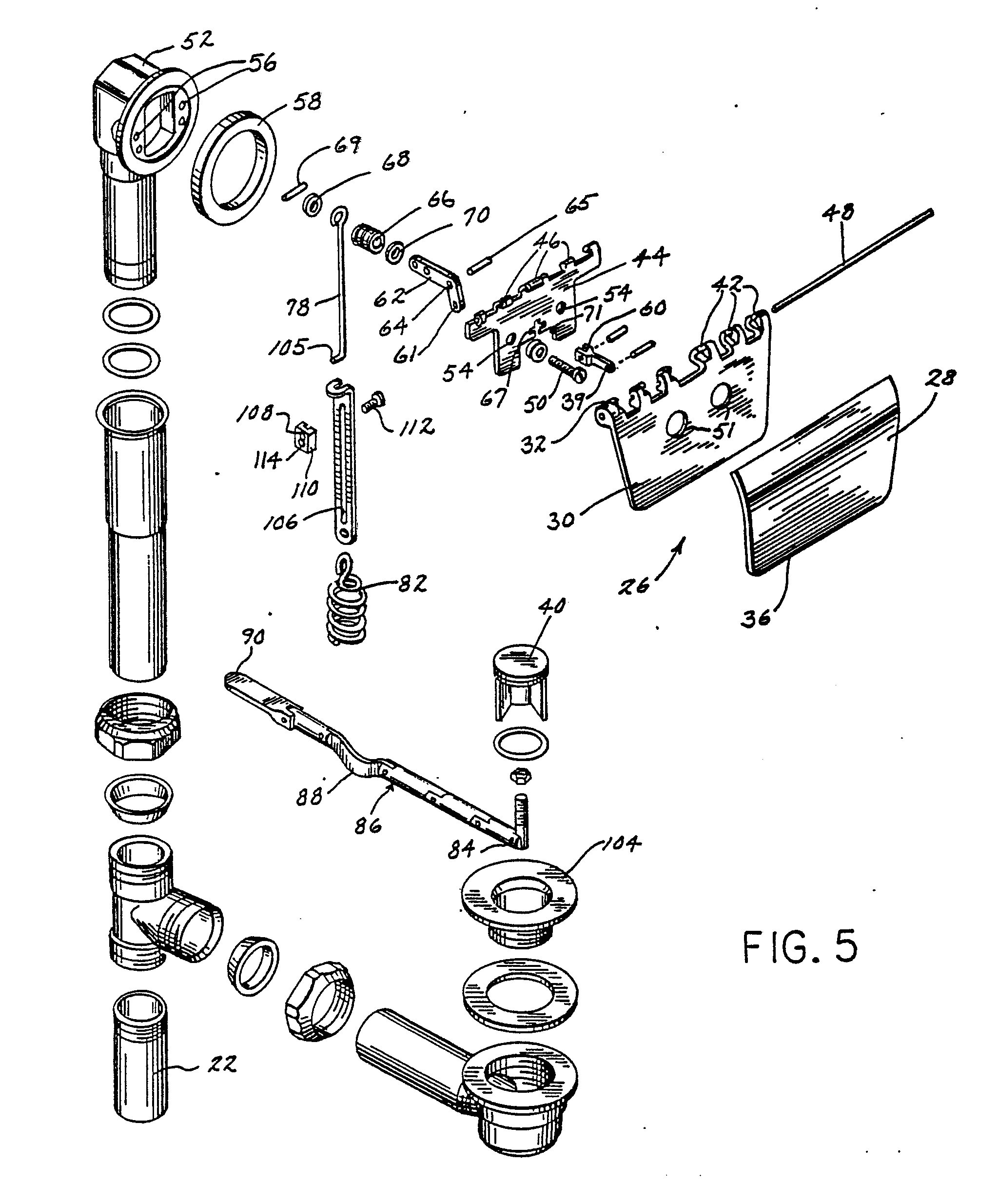 Drain Parts for Bathtub Patent Ep A2 Bathtub Drain Control Valve and