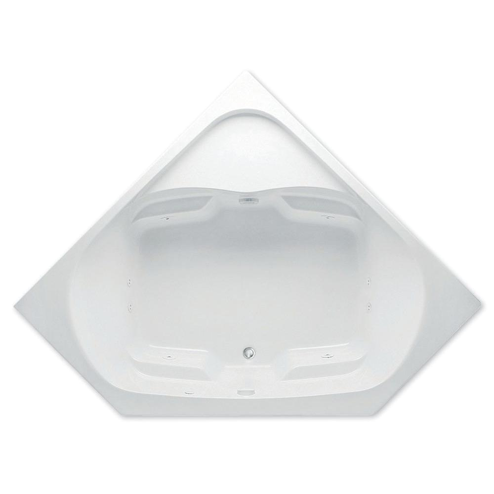 Drop In Center Drain Bathtub Aquatic Cavalcade 60 In Acrylic Center Drain Corner Drop