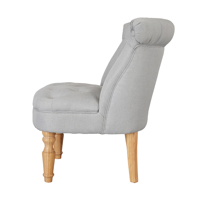 charlotte occasional accent chair available in grey duck egg blue or beige
