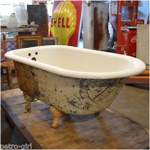 Ebay Clawfoot Tub Vintage Cast Iron Clawfoot Bathtub Tub Small Short