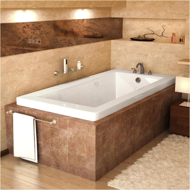 Extra Long Bathtubs for Sale Venetian White 72×36 Inch soaker Tub Free Shipping today