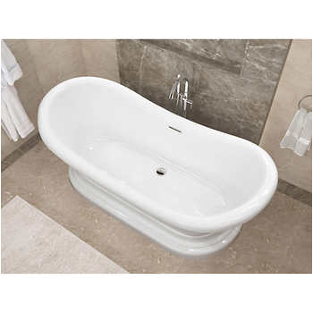 Access Tubs, Reef Free standing Soaker Bathtub, Includes Freestanding Faucet oduct