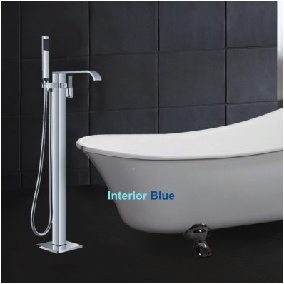 Faucets for Stand Alone Bathtubs Interior Blue Stand Alone Tub Faucets