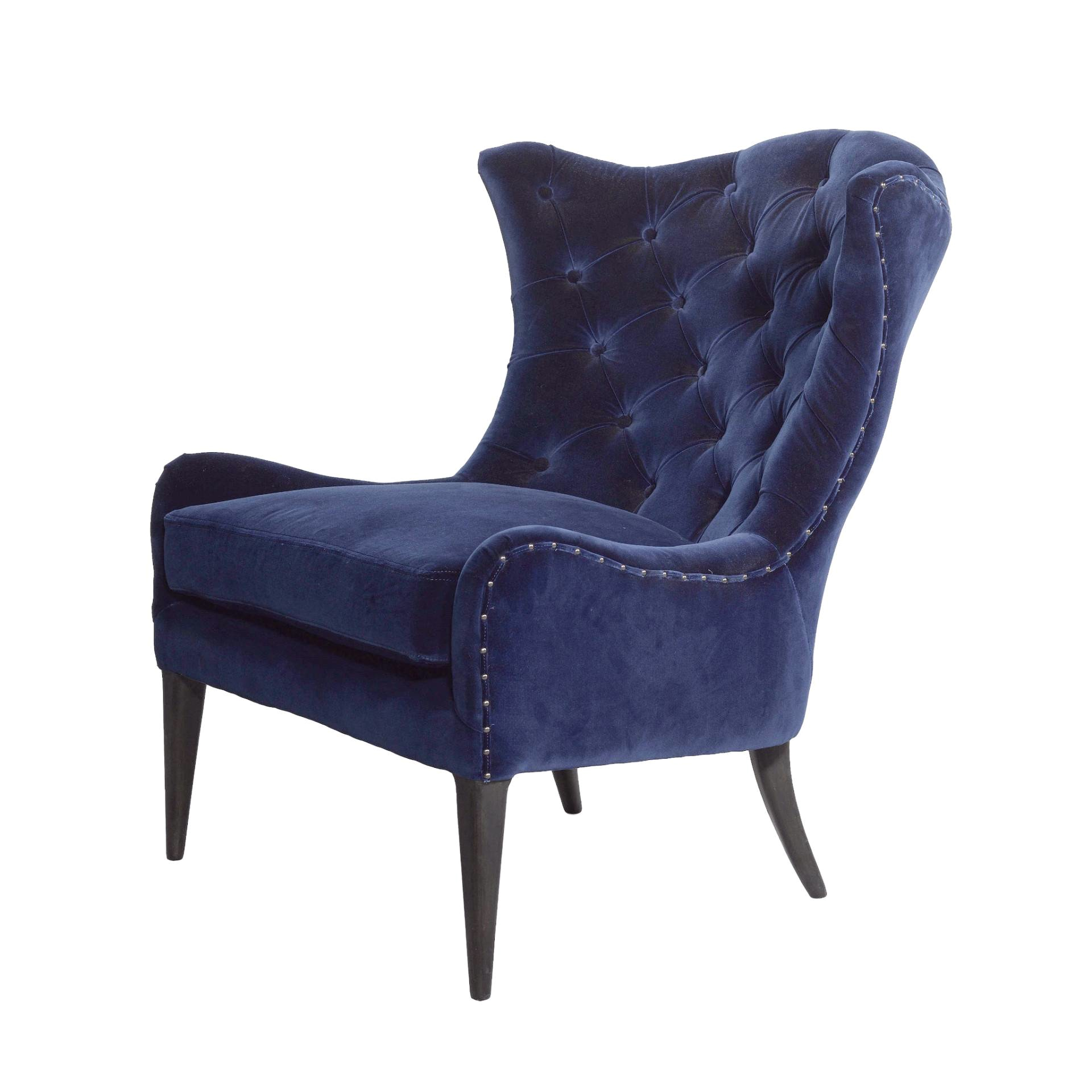 Flynn Navy Blue Accent Chair Navy Blue Accent Chairs