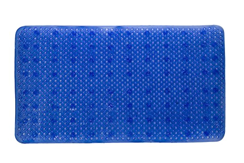 shower mat with foot scrubber