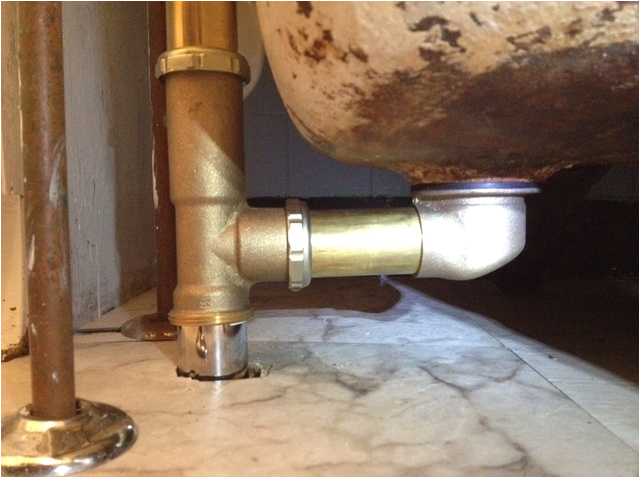 replace a drain assembly on a claw foot tub
