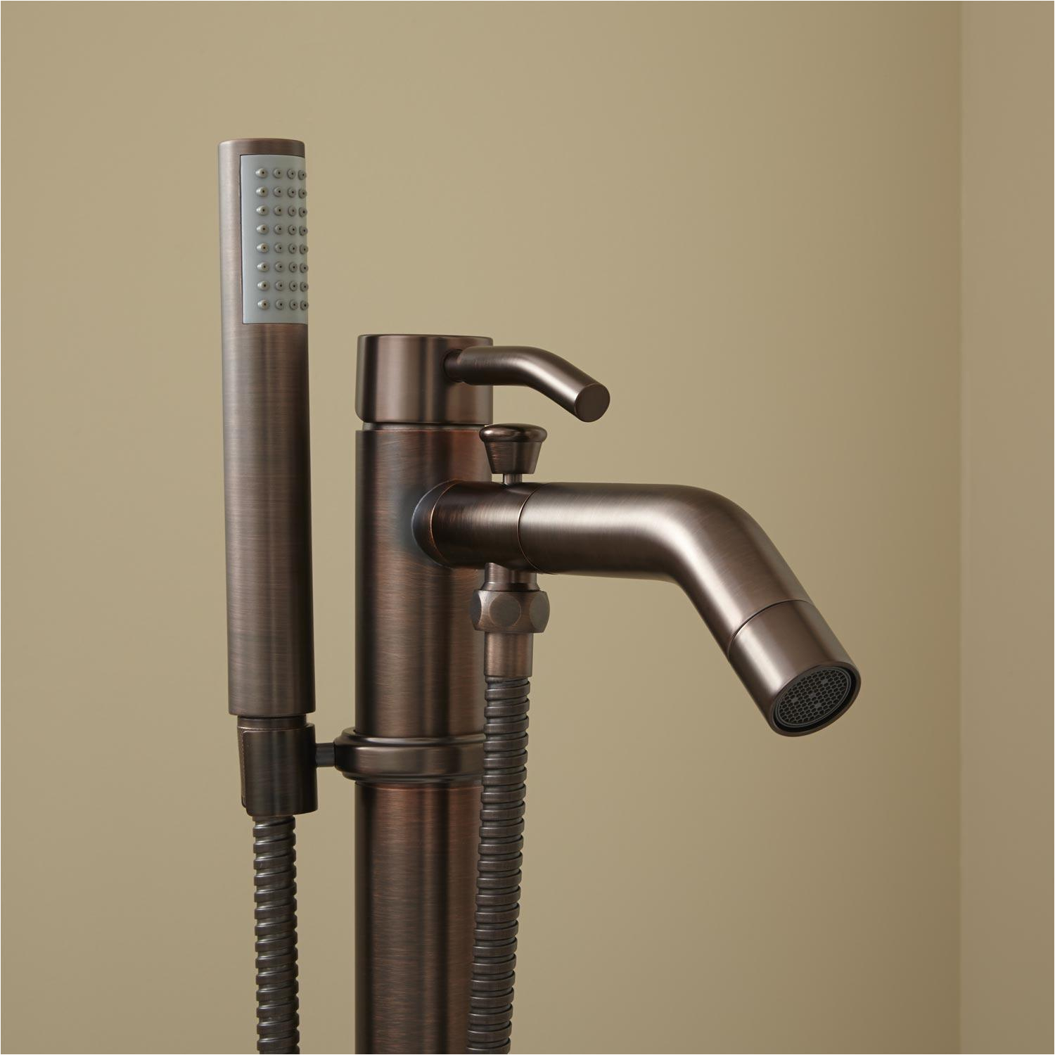 Freestanding Bath Faucets Caol Freestanding Tub Faucet with Handshower