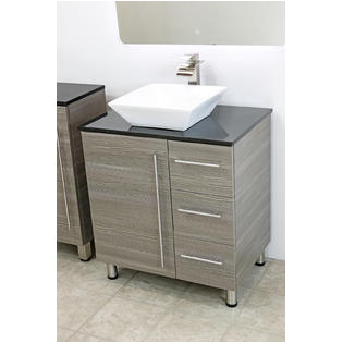 Freestanding Bathroom Under Sink Cabinets Windbay 30" Free Standing Bathroom Vanity Sink Set