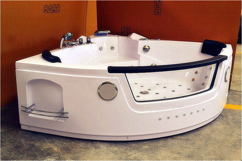 Freestanding Bathtub 1400 Mini Jacuzzi Freestanding Tub Whirlpool Air Tub with 2 Pcs