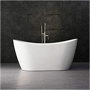 Freestanding Bathtub 54 Woodbridge 54" Acrylic Freestanding Bathtub Contemporary