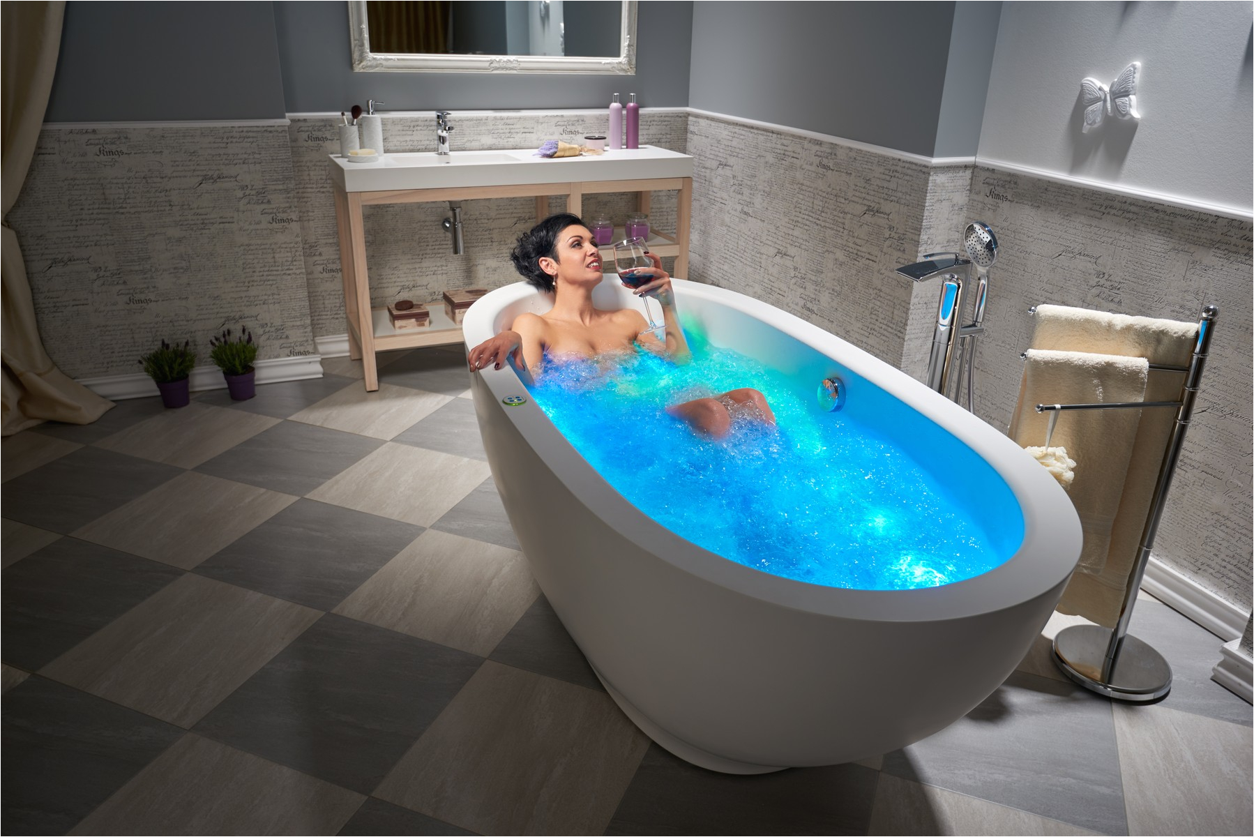 aquatica karolina relax freestanding stone bathtub fine matte