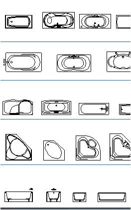 Freestanding Bathtub Cad Block Bathroom Cad Blocks Thousand Dwg Files W C Sinks