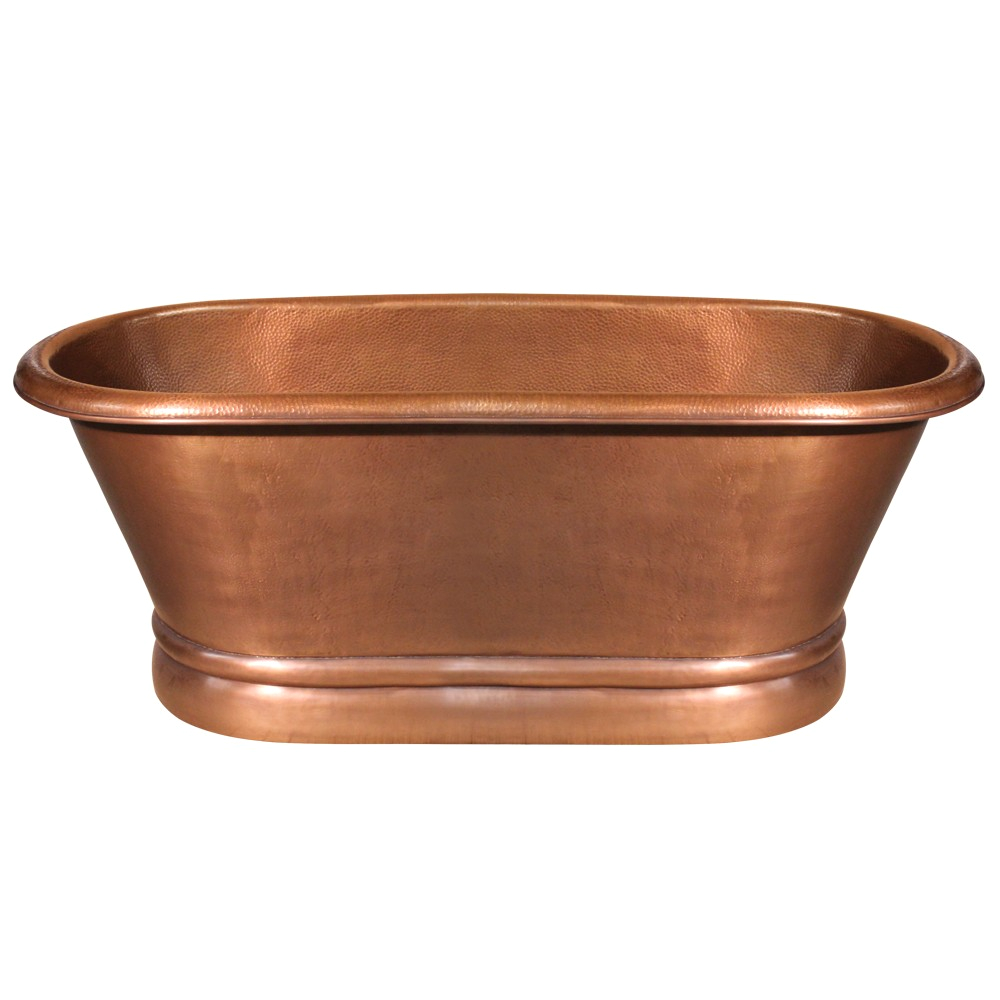 Freestanding Bathtub Copper Whitehaus Whct 1002 Freestanding Copper Bathtub