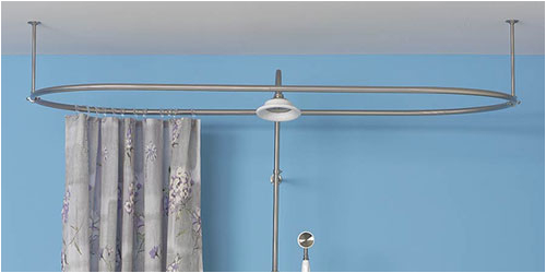 Freestanding Bathtub Curtain Rod How to Shower when You Ly Have A Bathtub