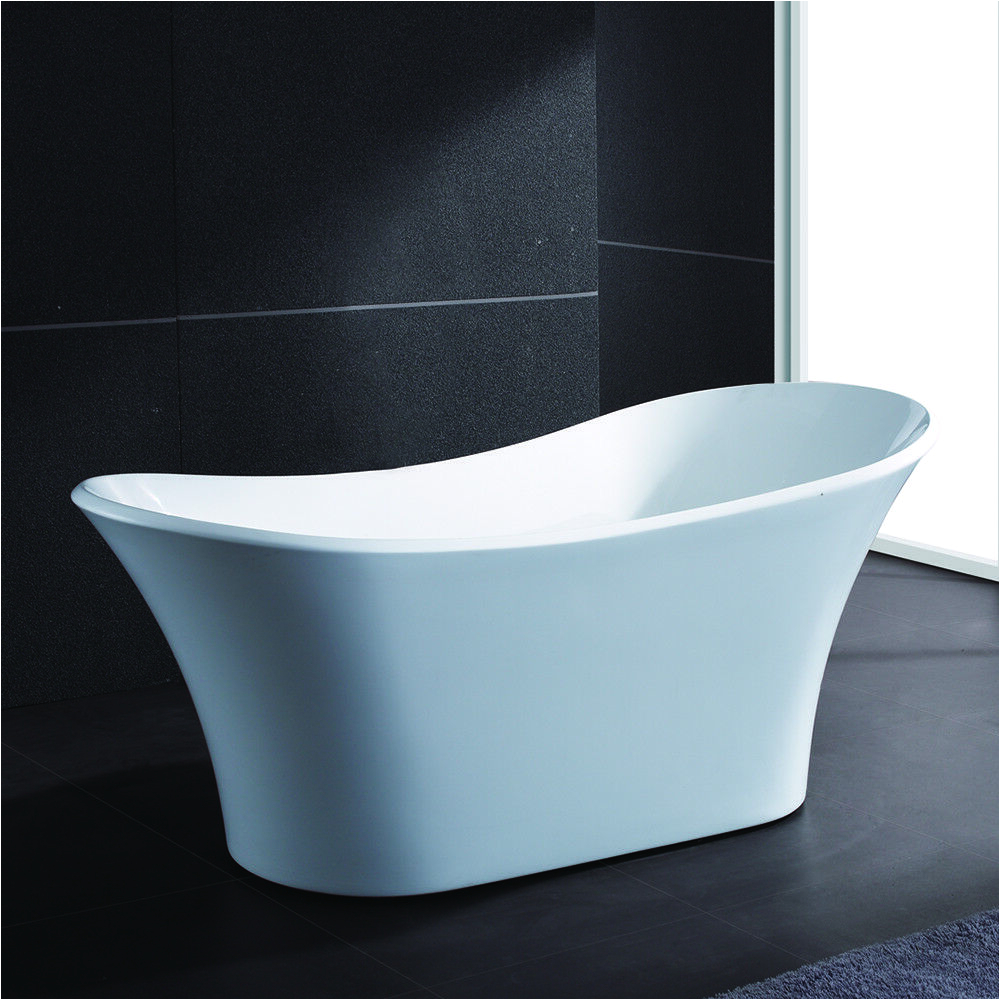 Freestanding Bathtub Ebay 71" Bathroom White Color Acrylic Luxury Freestanding