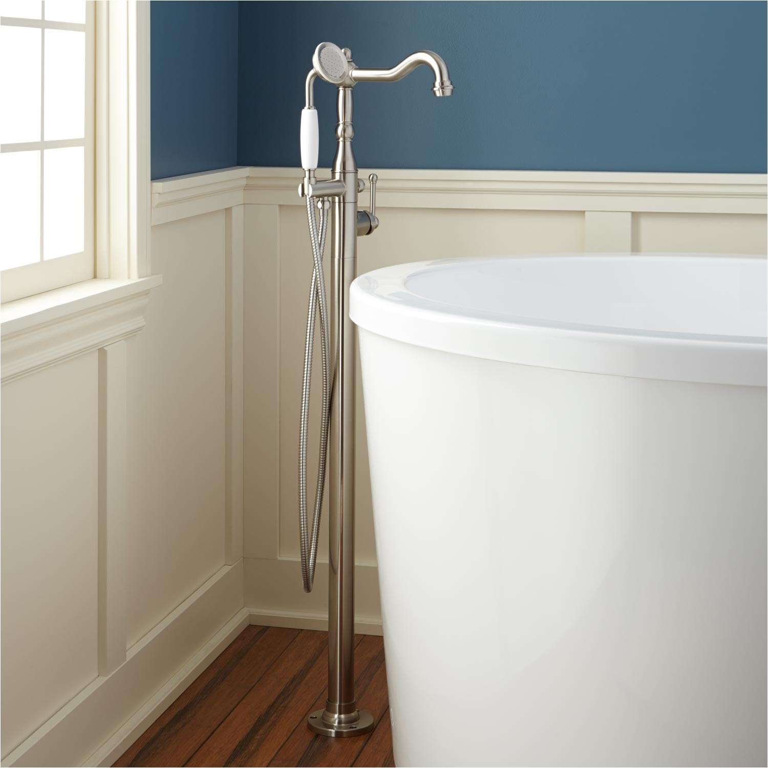 sidonie freestanding tub faucet with hand shower