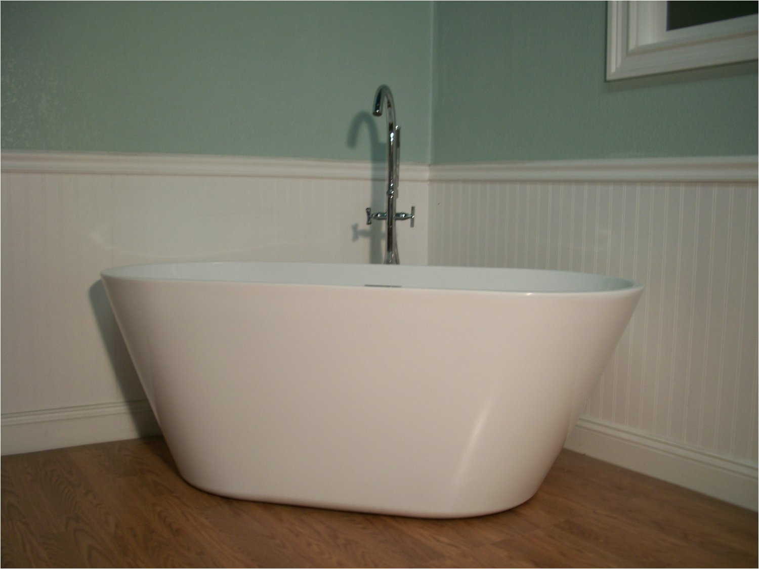 Freestanding Bathtub Flexible Drain Terri 67" Free Standing Bathtub & Faucet