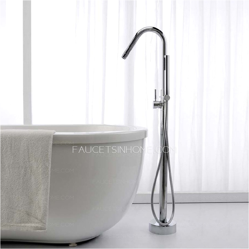 modern two handle freestanding bathtub shower faucet p 430